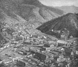 Deadwood, The Black Hills, illustrazione da 