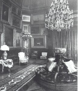 Salotto della casa della famiglia Astor, Fifth Avenue, New York