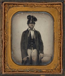 George Burns, aprile 1859 (foto) da American Photographer