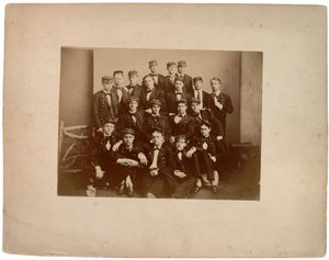 Classe di Hagers del 61, 19 in numero, c. 1870 da American Photographer