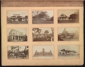 Album delle Hawaii, p. 12, scuole e altri edifici, incluso il Queen