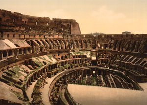 Interno del Colosseo, Roma, c.1890-1900 da American Photographer