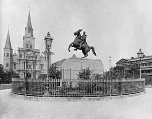 Jackson Square, New Orleans, c.1890 da American Photographer