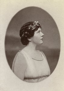 Louise Homer, nel ruolo di Orfeo, in "Orfeo Ed Euridice" (foto b/n)