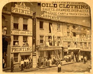 Lower Hudson Street, N.Y.C., 1865 da American Photographer