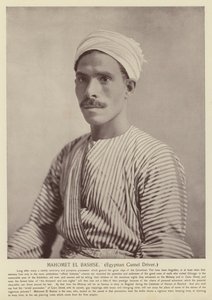 Mahomet El Bashse, Conducente di Cammelli Egiziano