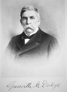 Ritratto del maggiore generale Grenville Dodge (1881-1916) da American Photographer