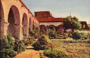 Missione San Juan Capistrano vicino a San Diego (foto a colori) da American Photographer
