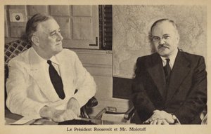 Molotov e Roosevelt da American Photographer