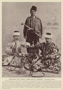 Monahan Levi, Isaac Cohn e H Hondon, Ebrei Turchi