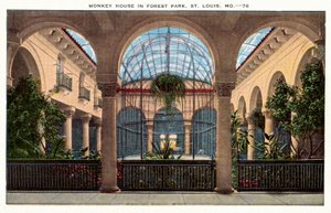 Monkey House, Forest Park, St Louis, Missouri, USA (foto a colori) da American Photographer