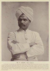 Mr D Joseph, Indiano Orientale
