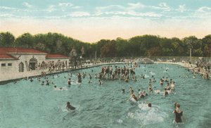 New Orleans: Piscina del City Park (foto a colori) da American Photographer