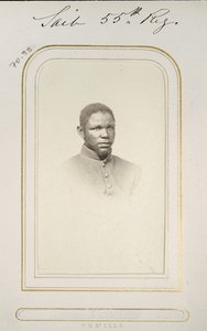 Nicholas Said, carta de visite, c.1863-66 da American Photographer