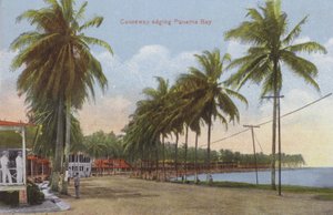 Canale di Panama, strada panoramica che costeggia la baia di Panama (foto a colori) da American Photographer