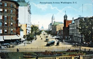 Pennsylvania Avenue, Washington D.C, c.1910 da American Photographer