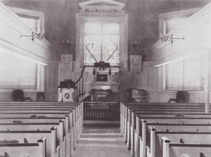 Filadelfia: Interno della chiesa degli Antichi Svedesi da American Photographer