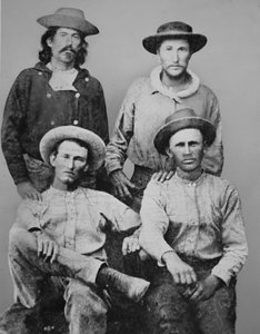 Cavalieri del Pony Express, c.1860