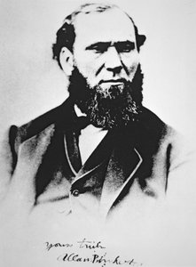 Ritratto di Allan Pinkerton, fondatore della Pinkerton
