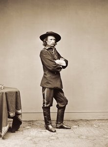 Ritratto del generale George Armstrong Custer da American Photographer