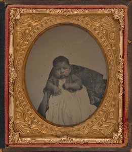 Ritratto di bambino, c. 1860 (foto) da American Photographer