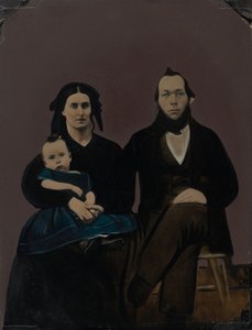 Ritratto di famiglia, anni 1860 (foto) da American Photographer