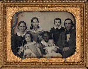 Ritratto di famiglia, anni 1860 (foto) da American Photographer