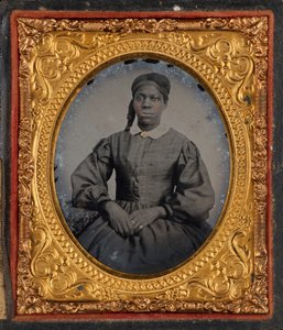 Ritratto di donna, c. 1860 (foto) da American Photographer