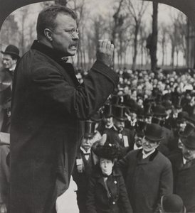 Presidente Roosevelt a Evanston da American Photographer