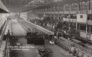 Laminatoio, Rouge Steel Plant; Ford Motor Company, Dearborn, Michigan da American Photographer
