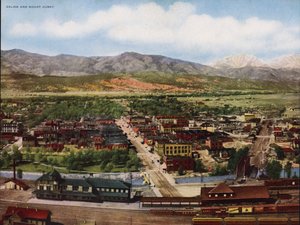 Salida e il monte Ouray (foto a colori) da American Photographer