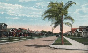 San Diego, California: Residence Street (foto a colori) da American Photographer