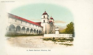 Missione di Santa Barbara, California (foto a colori) da American Photographer