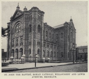 St John the Baptist, Roman Catholic Willoughby e Lewis Avenues, Brooklyn da American Photographer