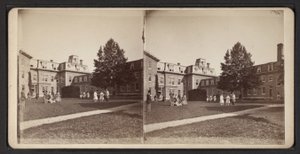 Vedute stereoscopiche della Comunità Oneida, c.1870 (foto in bianco e nero) da American Photographer