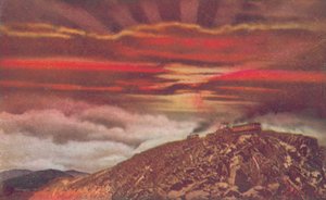 Tramonto sul Pikes Peak (foto a colori) da American Photographer