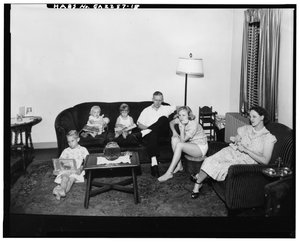 Techwood Homes (Edilizia Pubblica), delimitato da North Avenue, Parker Street, William Street e Lovejoy Street, Atlanta, Contea di Fulton, GA, c.1940