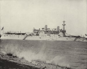 La nave da battaglia Illinois da American Photographer