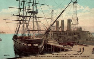 La Constitution, Old Ironsides, Boston, Massachusetts, il vascello più famoso della Marina statunitense (foto a colori) da American Photographer