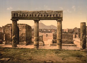 Il Foro, Pompei, c.1890-1900 da American Photographer