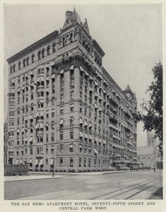 San Remo Apartment Hotel, Seventy-Fifth Street e Central Park West da American Photographer