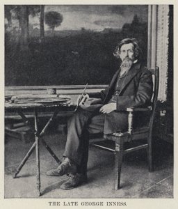 Il defunto George Inness da American Photographer