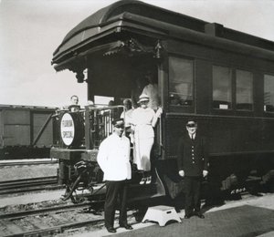 La carrozza di osservazione del lussuoso 
