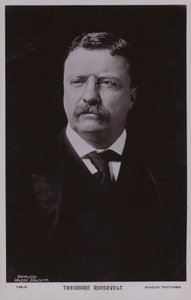 Theodore Roosevelt, politico americano e 26° presidente degli Stati Uniti (foto b/n) da American Photographer