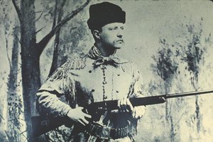 Theodore Roosevelt in abito da caccia, c.1885 da American Photographer