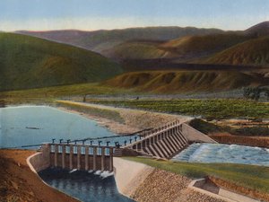 Diga del fiume Truckee, Nevada (foto a colori) da American Photographer