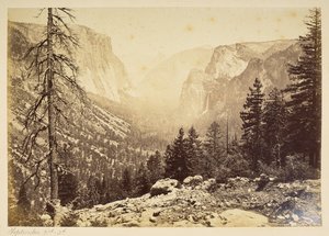 Valle di Yosemite da Inspection Point