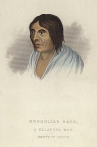 Un uomo Kalapuya da American School