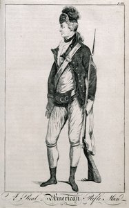 Un vero fuciliere americano, pagina 212 da Impartial History of the War