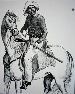 Un Texas Ranger, c.1845 da American School